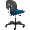 Global Industrial ESD Chair, Fabric, Navy, Armless, Mid Back 695534BL